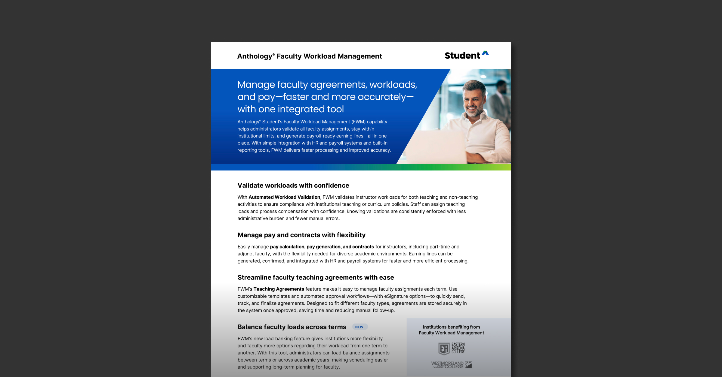 Anthology Faculty Workload Management