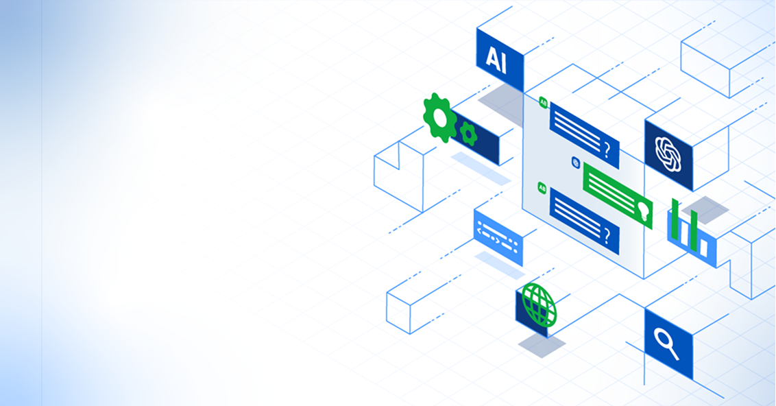 Graphical representation of AI data