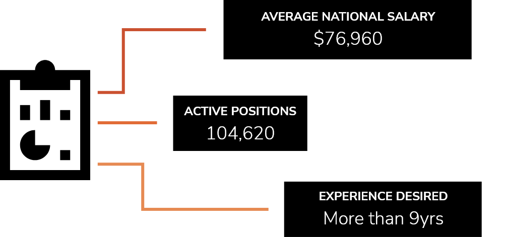 Graphic showing program development stats
