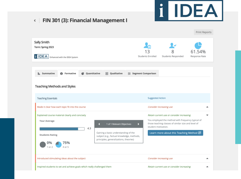 Dashboard screenshot