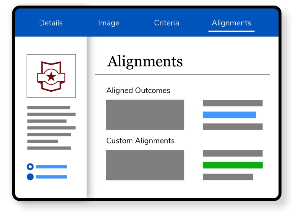 Graphical representation of dashboard elements